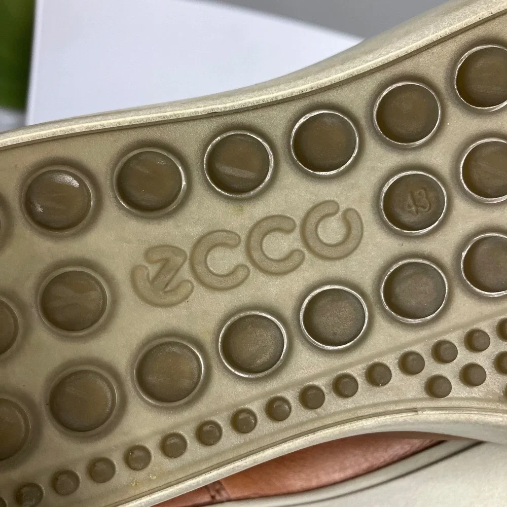 Ecco soft 7 brown leather sneakers men's size 43 US size 9‎ business casual